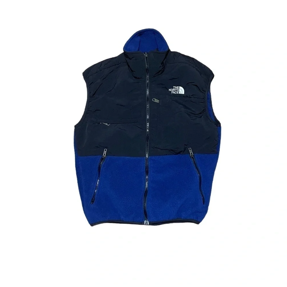 The North Face Black and Blue Vest
